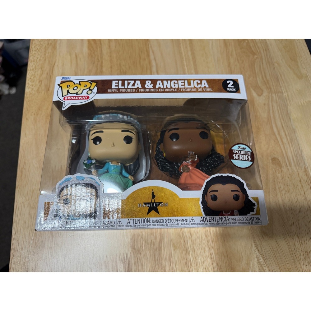 Funko Pop Broadway Hamilton Eliza and Angelica 2-Pack Specialty Series Exclusive